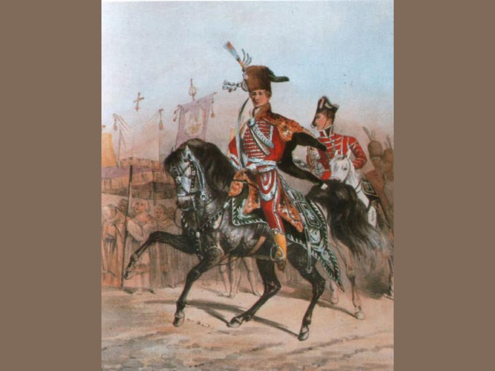 Görgei Artúr 1849 nyarán. Kertai Zalán festménye (Forrás: Babucs Zoltán gyűjteménye)